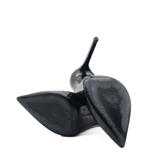 Saint Laurent Thorn Patent Leather Pointed Toe Pump Size 35.5 EU - Picture 6 of 11